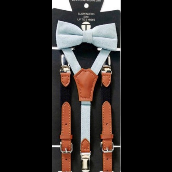Genevieve Goings Other - BRAND NEW  GenevieveGoings Suspenders Set (0-3T)